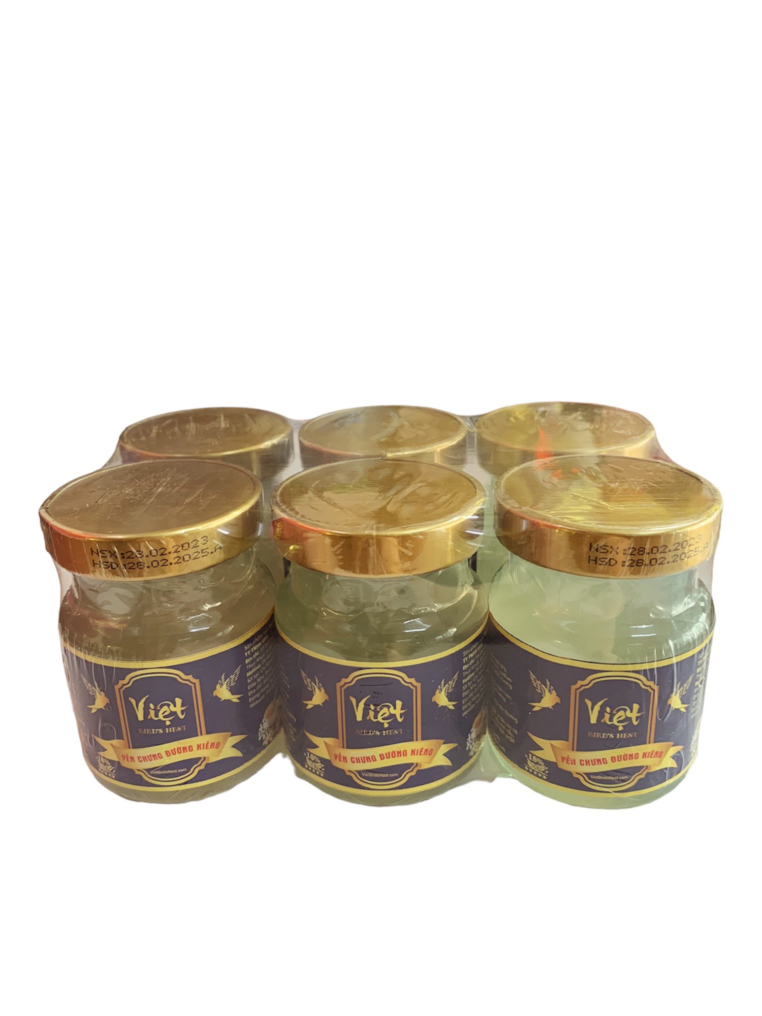 Lốc 6 Yến chưng đường kiêng Việt Bird's Nest